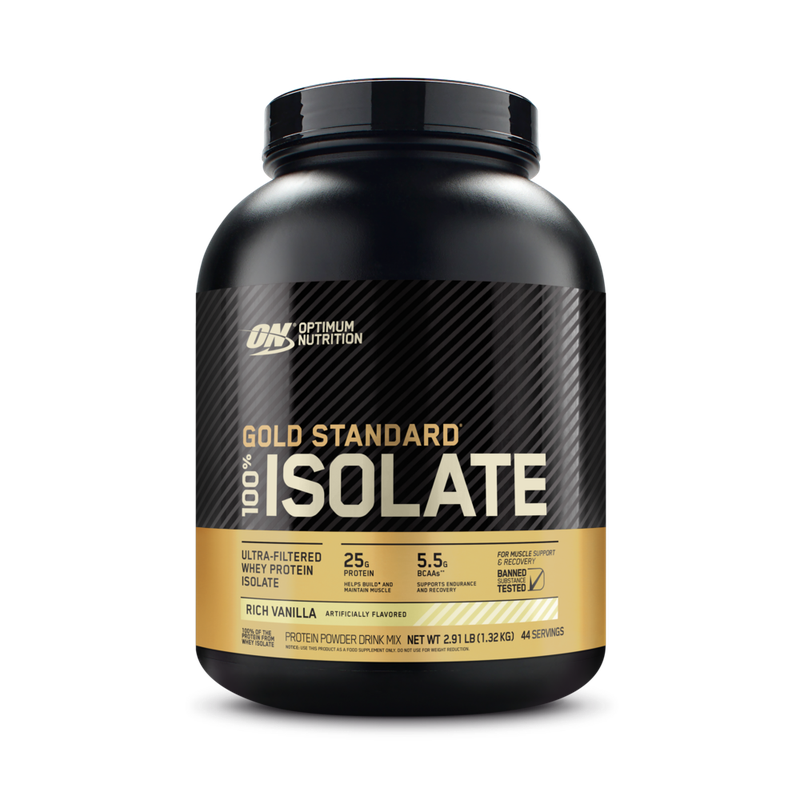 Gold Standard 100% Isolate Whey Protein powder
