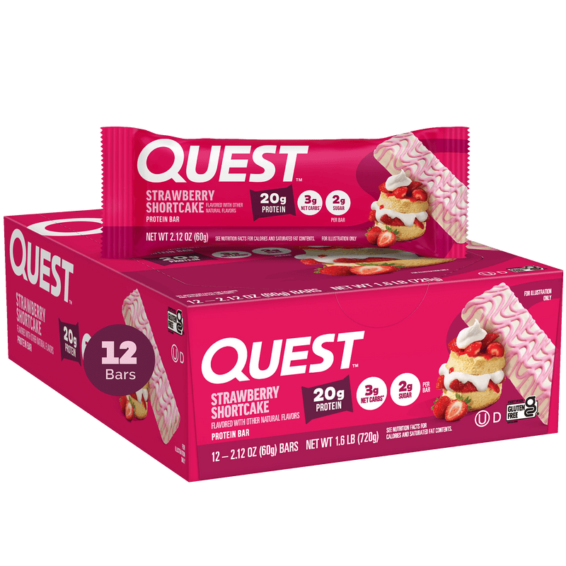 Strawberry Shortcake Protein Bar